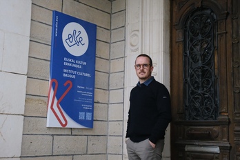 Johañe Etchebest, Euskal Kultur Erakundeko zuzendaria. 
