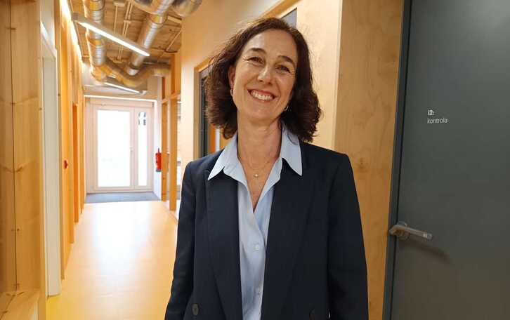 Idoia Otaegi, EHUko udako ikastaroen zuzendaria.