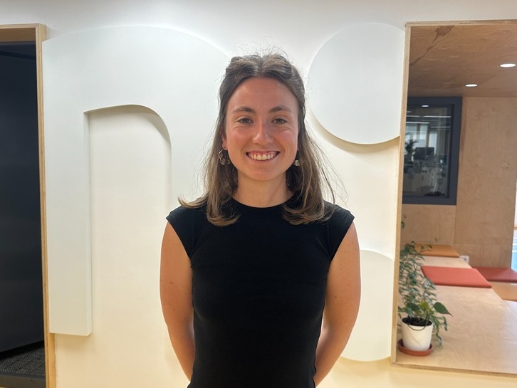 Amaiur Egurrola, Ernai gazte antolakundeko eleduna.