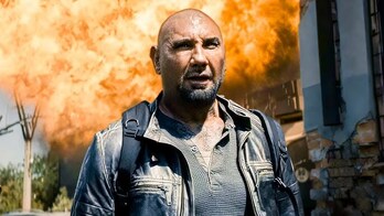 Dave Bautista en una escena de ‘Afterburn (Zona cero)’