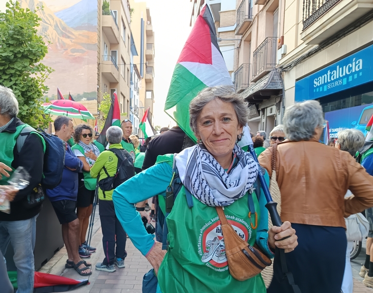 Elisa Huartek Tuteratik hitz egin du, lehen etapa hastear zirela.