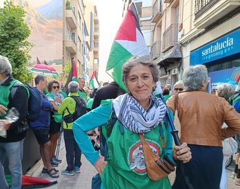 Elisa Huartek Tuteratik hitz egin du, lehen etapa hastear zirela.