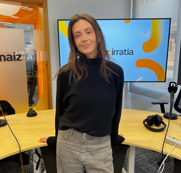 Maren NAIZ Irratiko estudio nagusian