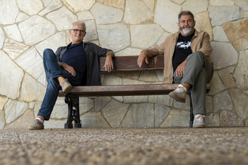 Asier Altuna eta Telmo Esnal zuzendariak. 