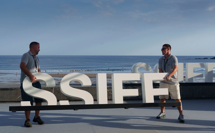 Laster jarritako dena atzera jasotzeko lana hartuko dute Zinemaldian