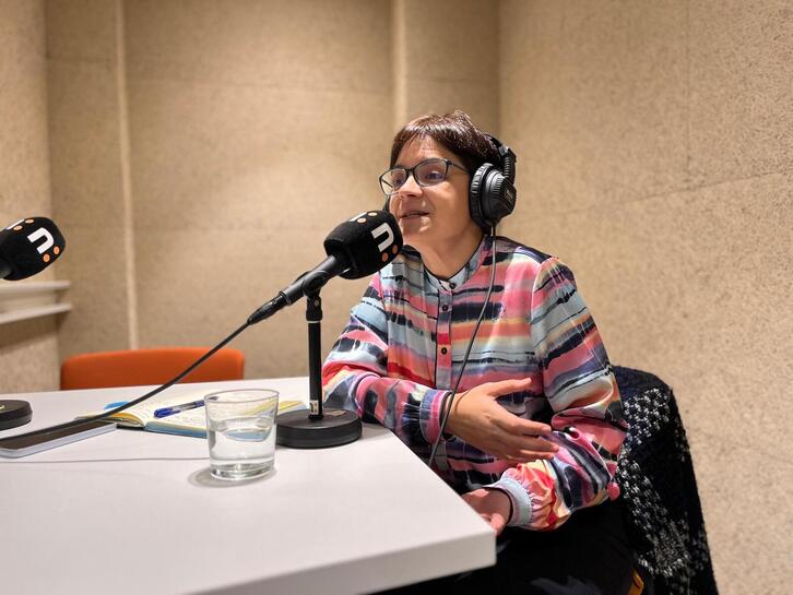 Maria del Rio, Naizek Bilbon duen erredakzioan. 