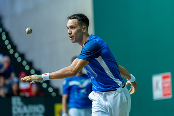 Javier Zabalak asko asmatu du sakearekin, markagailuan alde handiak hartuz.