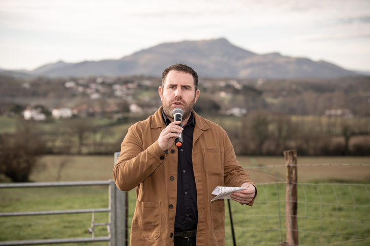 Peio Dufau EH Baiko diputatuaren artxiboko irudia. 