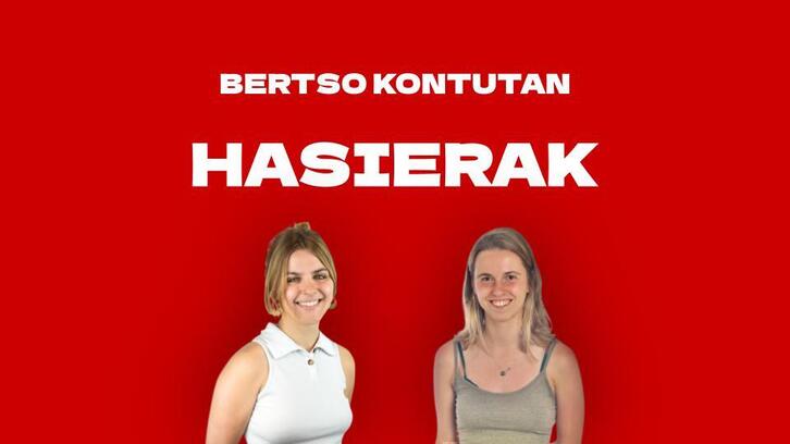 Irantzu Idoate eta Ekhiñe Zapiain