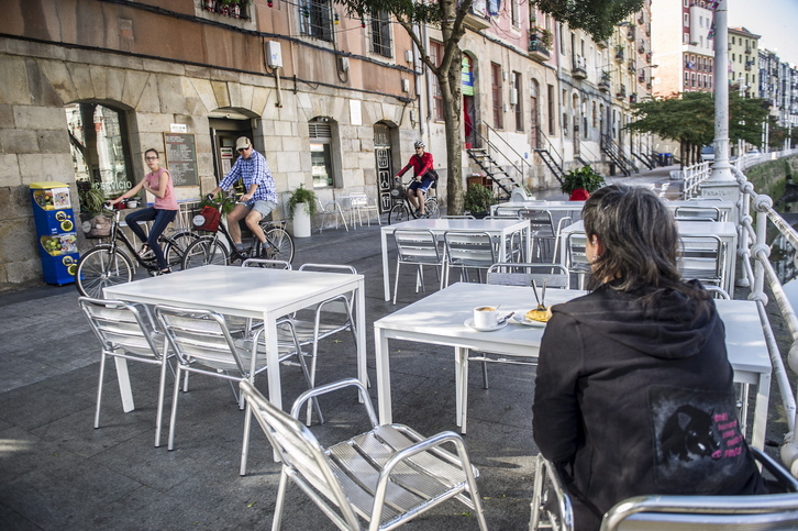 Bilboko itsasada eta bere ingurua; Marzanako terrazak.