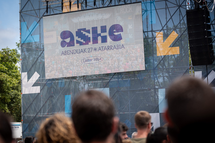 Hatortxu Rock jaialdiaren agur egunean aurkeztu zuten Aske jaialdi berria.