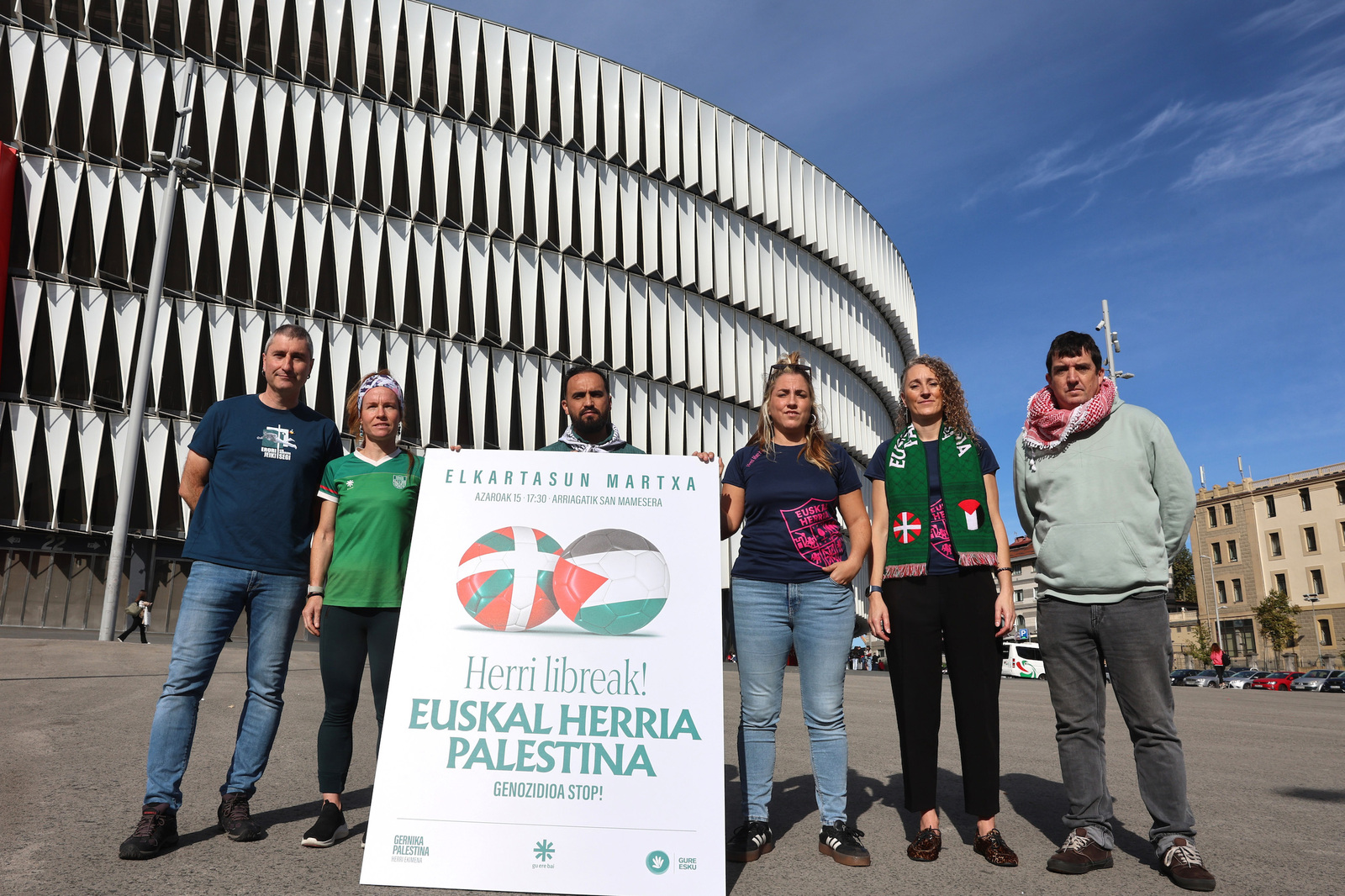 «Euskal Herria Europako lehen nazioa da Palestinak jokatuko duena»