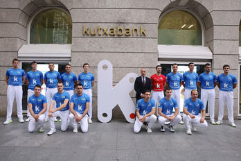 Binakako Txapelketako aurkezpena.