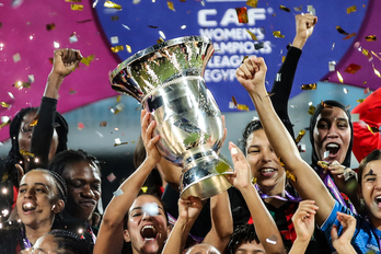 AS FAR, ganador de la Champions League femenina de la CAF.