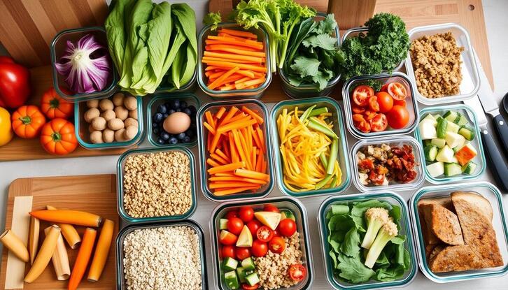 Elikagaien trataera etxean.