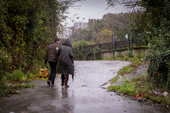 Martuteneko Agustindarren eskola zaharra hustu dute Donostian