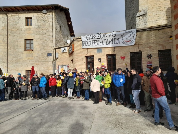 Cabezon de Etxauri Bizirik plataformaren aurkezpena