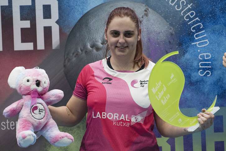 Amaia Aldai iazko Lau t'Erdikoan azpitxapeldun.