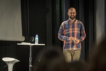 Beñat Garaio, soziolinguista.