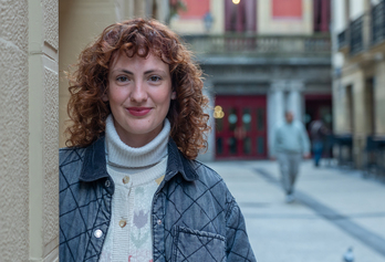 Enparantza, Antzoki Zaharraren aurrean.