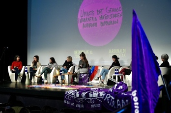 EH Emakumeen Mundu Martxaren agerraldia Zornotzan